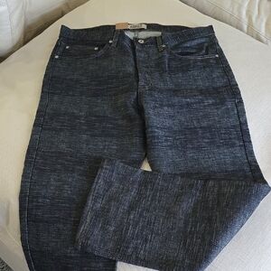 Sage Blue Straight Jeans with Rich Indigo Hue